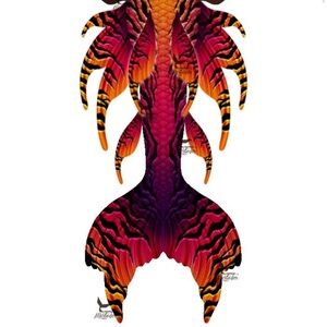 Mertailor Tigris Sunset Mermaid Tail (monofin not included)